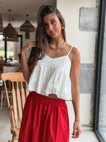 Top Ilyne - Blanc