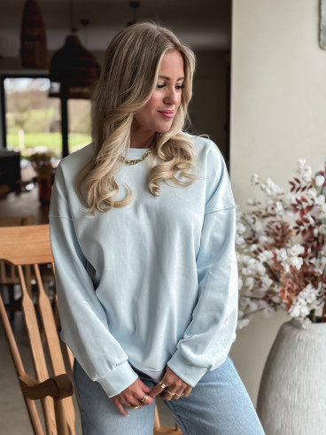 Pull Maïla - Bleu ciel