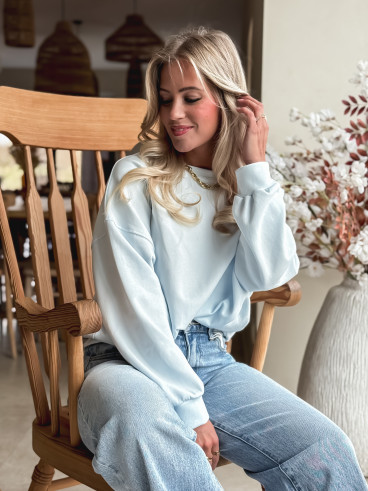 Pull Maïla - Bleu ciel