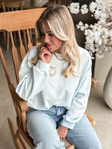 Pull Maïla - Bleu ciel