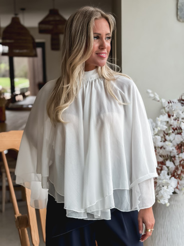 Blouse Méliana - Blanc
