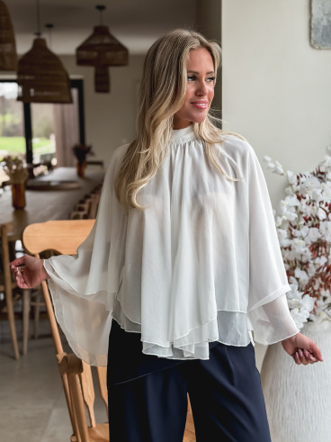 Blouse Méliana - Blanc
