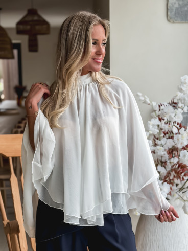 Blouse Méliana - Blanc