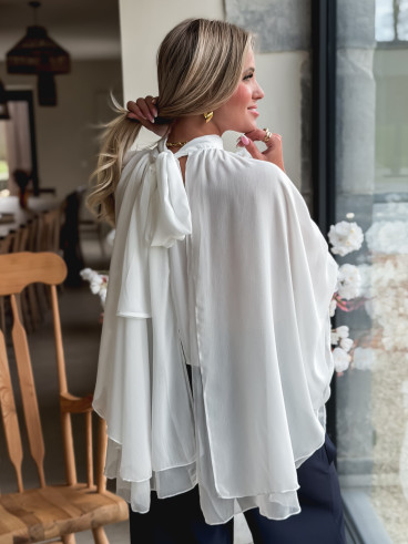 Blouse Méliana - Blanc