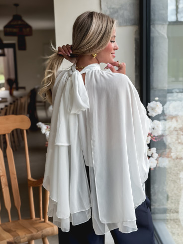 Blouse Méliana - Blanc