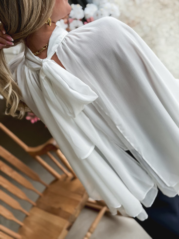 Blouse Méliana - Blanc