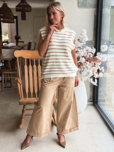 Pantalon Mariana - Beige