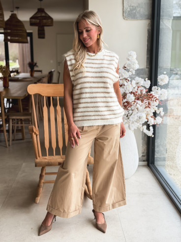 Pantalon Mariana - Beige