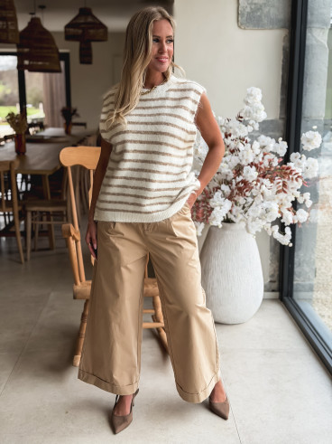 Pantalon Mariana - Beige