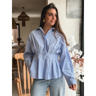 Chemise lignée Bloom - Bleu