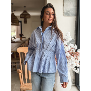 Chemise lignée Bloom - Bleu