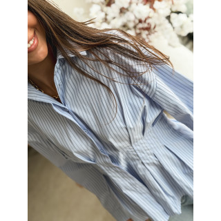 Chemise lignée Bloom - Bleu