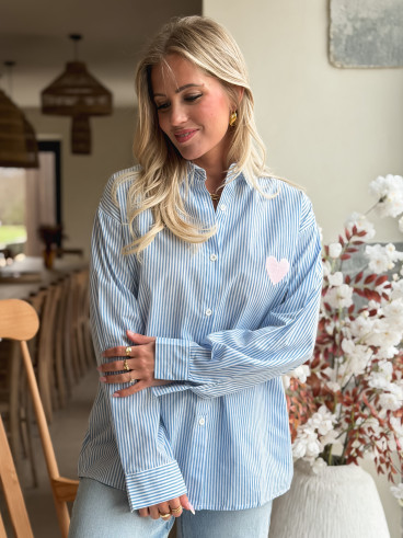 Chemise Lioris - Bleu