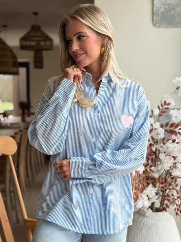 Chemise Lioris - Bleu