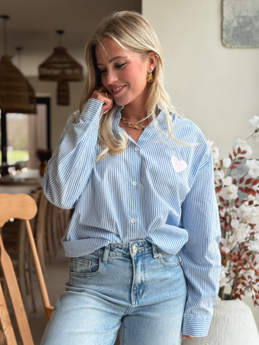 Chemise Lioris - Bleu