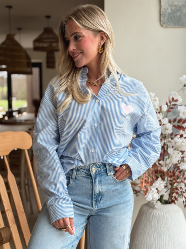 Chemise Lioris - Bleu