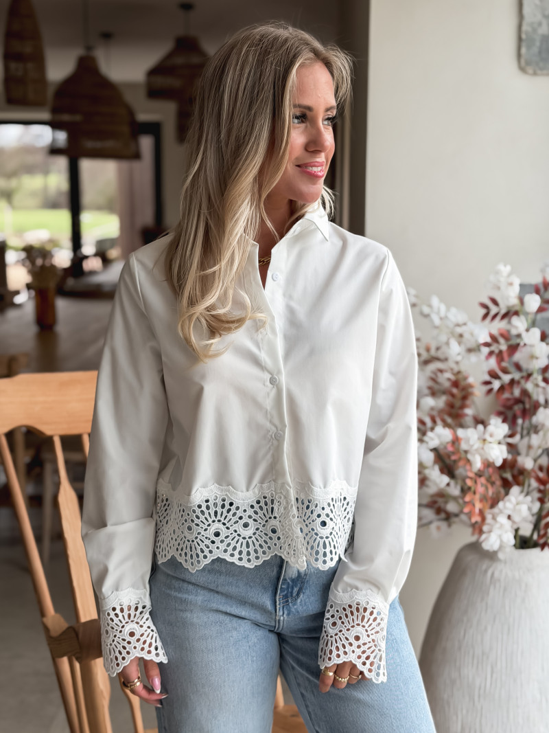 Chemise Evelyna - Blanc