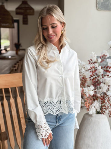 Chemise Evelyna - Blanc