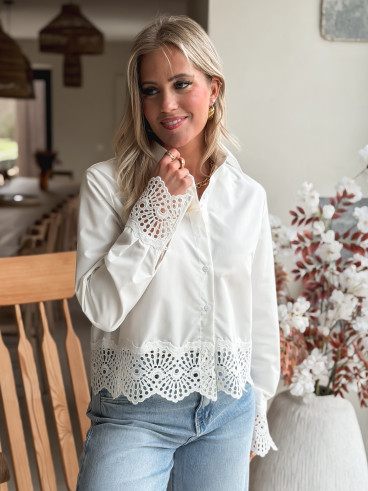 Chemise Evelyna - Blanc
