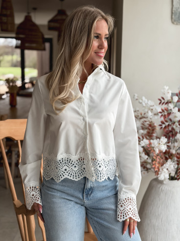 Chemise Evelyna - Blanc