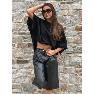 T-shirt oversize Daena - Noir