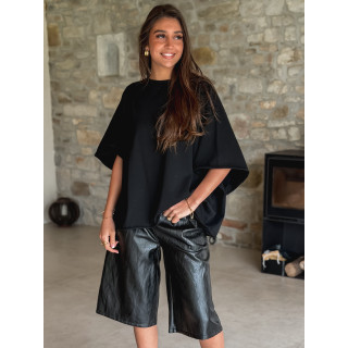 T-shirt oversize Daena - Noir