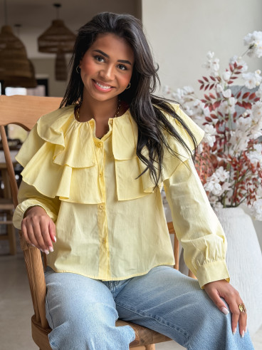 Chemise Lunaria - Jaune