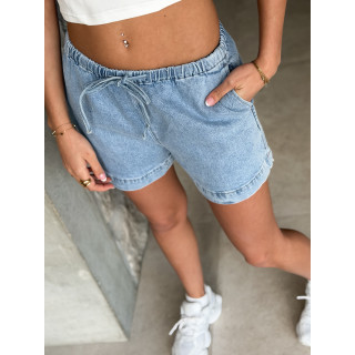 Short en jeans Alaïa - Bleu