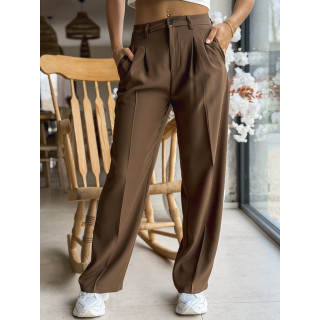 Pantalon Héléana - Chocolat