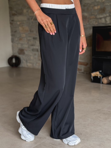 Pantalon Lauralie - Bleu marine