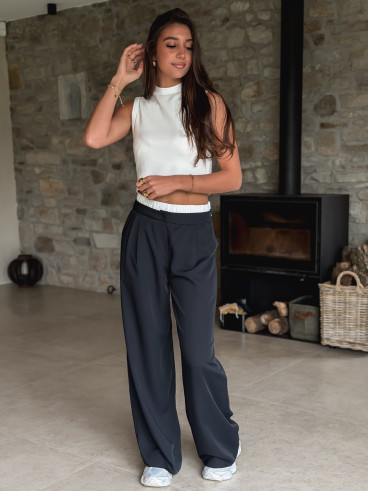 Pantalon Lauralie - Bleu marine