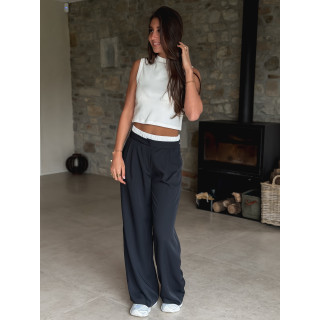 Pantalon Lauralie - Bleu marine