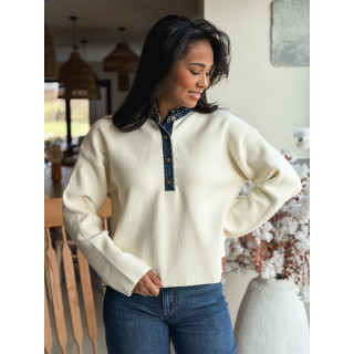 Pull Auréliana -  Crème