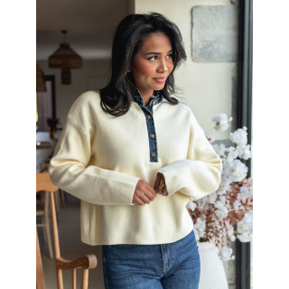 Pull Auréliana -  Crème