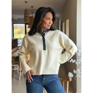 Pull Auréliana -  Crème
