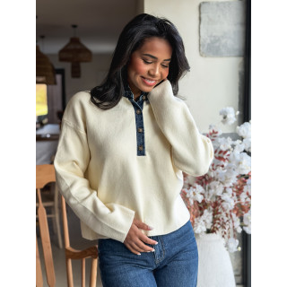 Pull Auréliana -  Crème