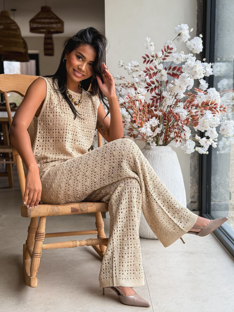 Pantalon Najwa - Beige Pantalon Najwa - Beige