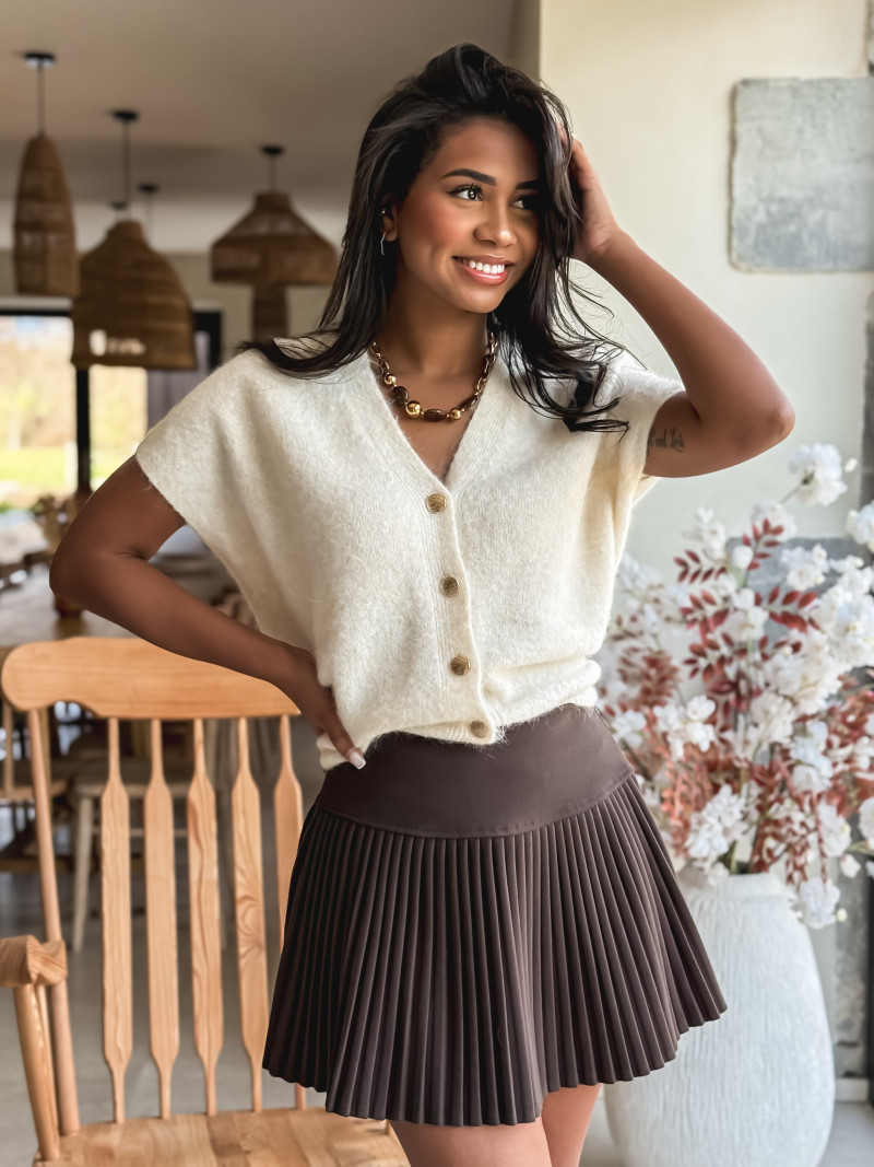 Gilet Virginie - Beige