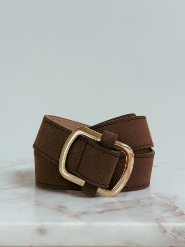 Ceinture Dorie - Chocolat
