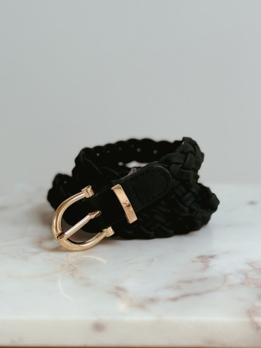 Ceinture Suède - Noir