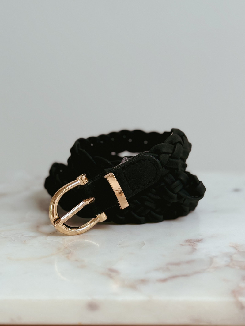 Ceinture Suède - Noir