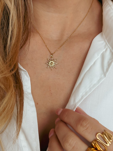 Collier Surya - Doré