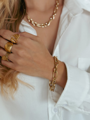 Bracelet Emiliana - Doré