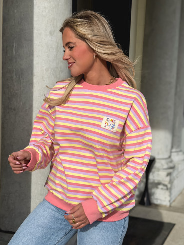 Pull ligné Hermione - Multicolore