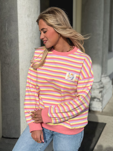 Pull ligné Hermione - Multicolore