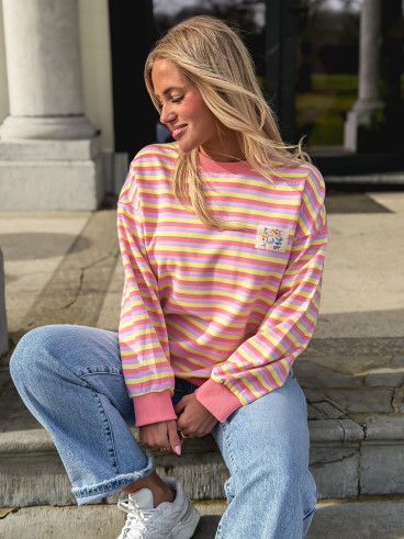 Pull ligné Hermione - Multicolore