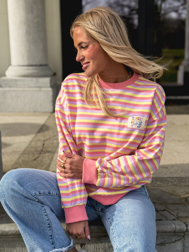 Pull ligné Hermione - Multicolore