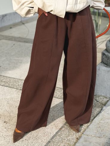 Pantalon Harmonie - Marron