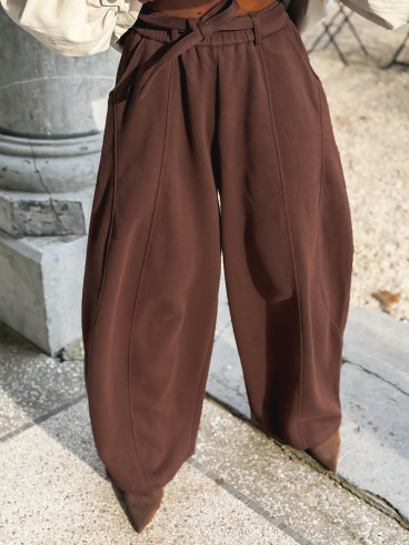 Pantalon Harmonie - Marron