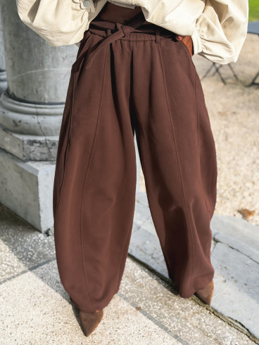 Pantalon Harmonie - Marron